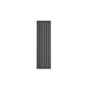 Anthracite Vertical Double Panel Radiator 1600 x 480mm - Margo