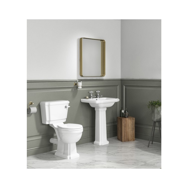 Traditional Double Ended Freestanding Bath Suite with Toilet & Basin - Park Royal