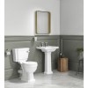 Traditional 1690mm Freestanding Slipper Bath Suite with Toilet &amp; Basin - Park Royal