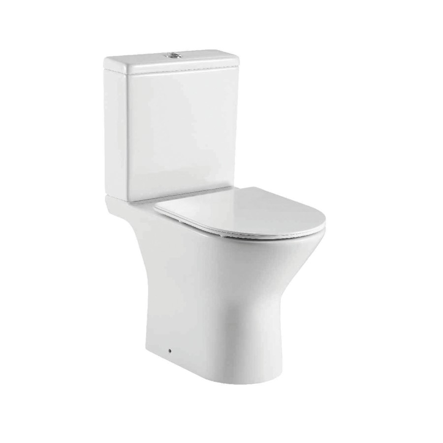 Stowe Rimless Close Coupled Toilet & Seat
