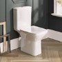 Hartly Rimless Close Coupled Toilet and Seat