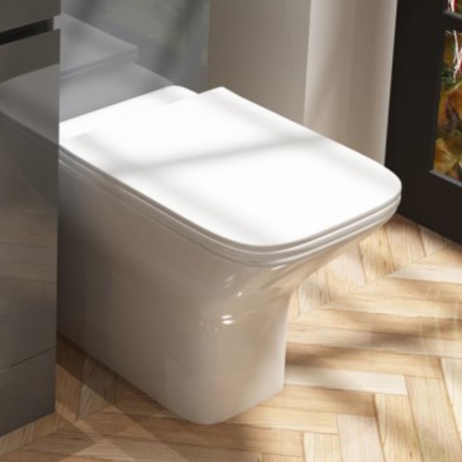 Back to Wall Toilet with Soft Close Seat - Florence