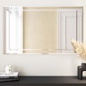 BUN/BeBa_25544/84672 Rectangular Wall Mirror 100 x 60cm - Tucana