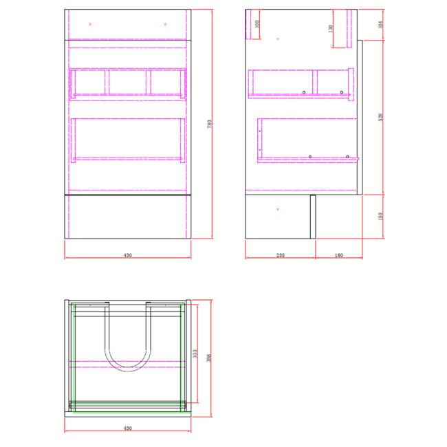 900mm White Toilet and Sink Unit Right Hand with Round Toilet - Agora