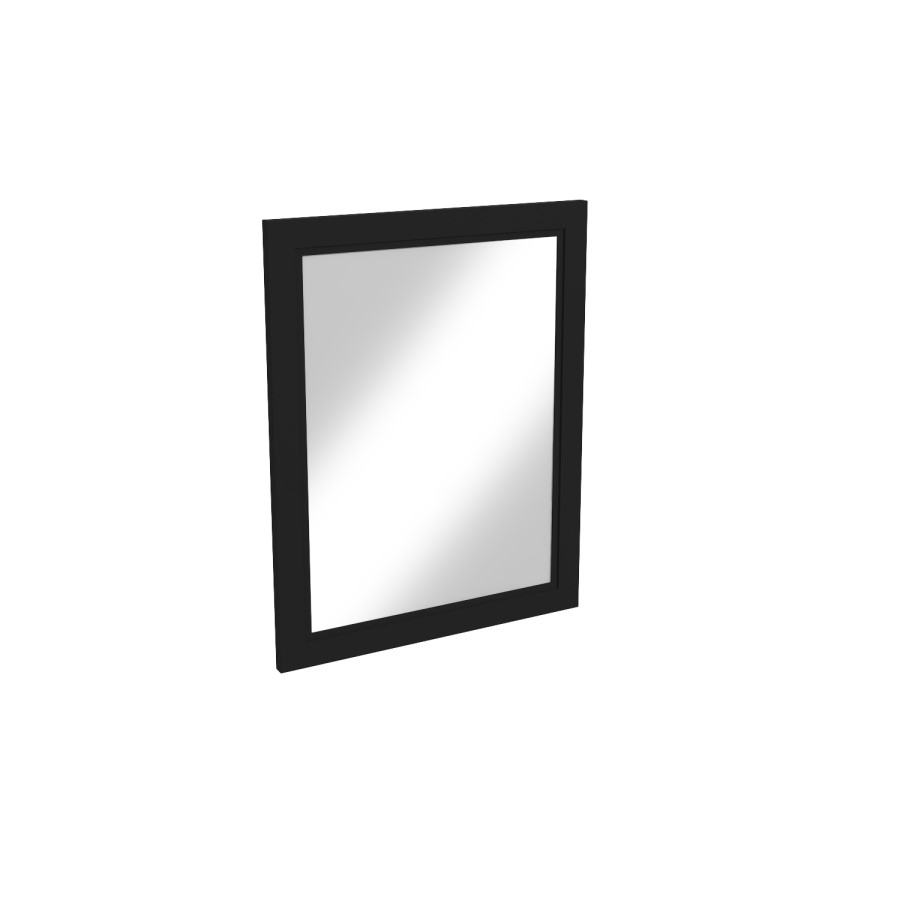 Rectangular Black Wall Mirror 550 x 700mm - Camden