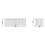 1200mm Nude Wall Hung Vanity Unit with Marble Top Countertop Double Basin & Brushed Chrome Handles- Empire