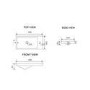 GRADE A1 - 400mm White Cloakroom Vanity Unit with Basin - Baxenden