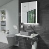 Grey Square Countertop Basin and Waste 360mm - Augusta
