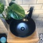 Black Round Countertop Basin and Waste 358mm - Verona