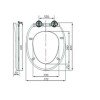 Alcor White Gloss Wall Hung Toilet and Basin Suite