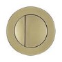 Arissa Brushed Brass Pneumatic Push Button and Cistern