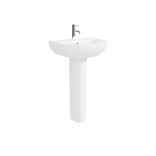 Close Coupled Toilet and Basin Bathroom Suite - Newport