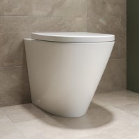 Back to Wall Rimless Toilet with Soft Close Seat - Newport