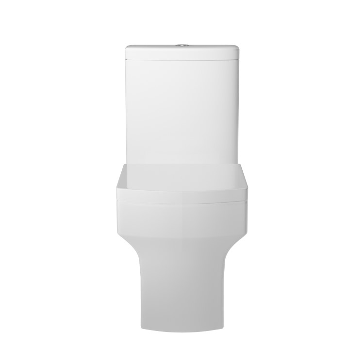 Close Coupled Rimless Toilet with Soft Close Seat - Ashford