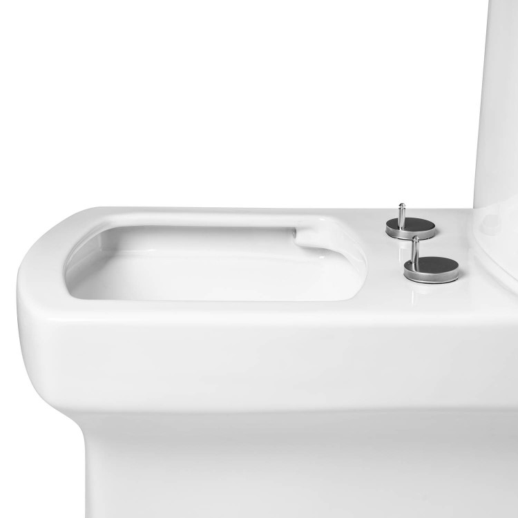 Close Coupled Rimless Toilet with Soft Close Seat - Ashford