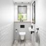 Wall Hung Rimless Toilet with Slim Soft Close Seat - Valencia