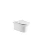 Cloakroom Suite with Right Hand Basin, Wall Hung Toilet & Soft Close Seat
