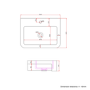 Grade A1 - 1200mm Grey Toilet and Sink Unit with Round Toilet - Harper