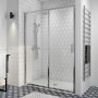 1700mm Sliding Shower Door 8mm Glass - Pavo