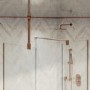 1400x800mm Bronze Wet Room Shower Screen Enclosure - Live Your Colour