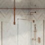 1600x800mm Bronze Wet Room Shower Screen Enclosure - Live Your Colour