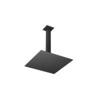 250mm Black Square Ceiling Rain Shower Head 250mm Black Square Ceiling Rain Shower Head