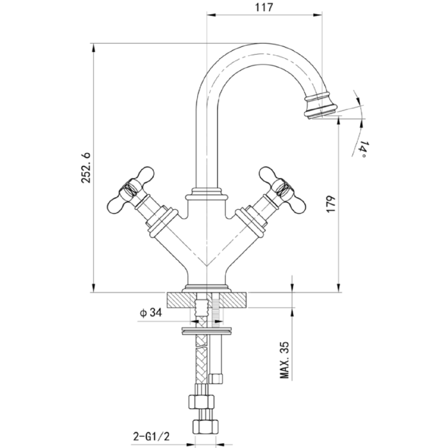 Camden Chrome Bath Shower and Tap Pack