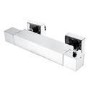 Chrome 1 Outlet Exposed Thermostatic Shower Bar Valve - Cube