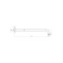 Chrome 2 Outlet  Wall Mounted Thermostatic Mixer Shower Set with Hand Shower - Cube
