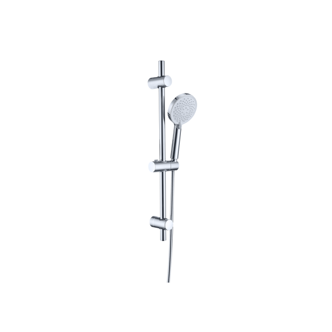 Chrome Dual Outlet Ceiling  Mounted Thermostatic Mixer Shower Set with Hand Shower - Flow