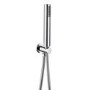 Chrome Dual Outlet Wall Mounted Mixer Shower Set With Hand Shower and Hand Shower - Arissa