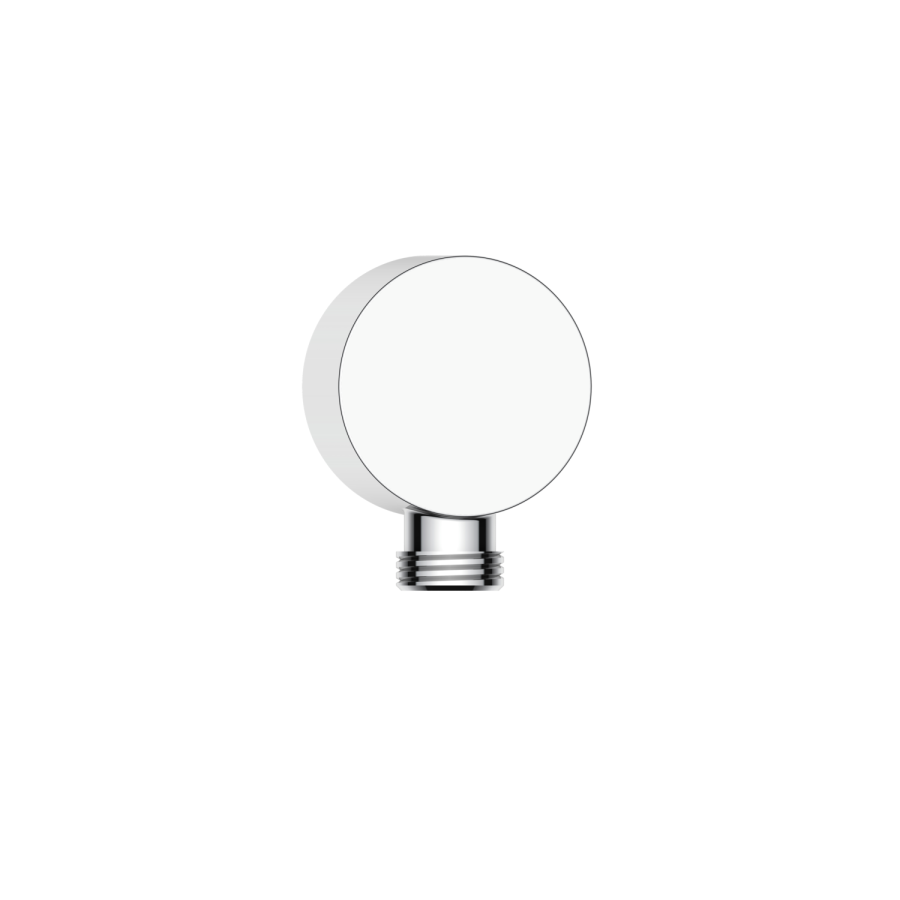 Chrome Concealed Traditional Shower Mixer with Dual Control & Round Wall Mounted Head and Handset - Cambridge