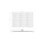 Chrome Dual Outlet Thermostatic Mixer Shower with Square Wall Mounted Shower Head and Handset - Cube