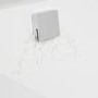 Freeflow Square Bath Filler with Push Button Waste and Overflow