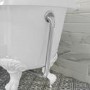 Traditional Exposed Bath Waste & Chrome Exposed Bath Trap - Park Royal