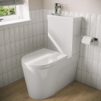 Grade A2 - Close Coupled Toilet with Sink on Top - Legend