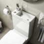 Grade A1 - Close Coupled Toilet with Sink on Top - Legend