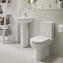 BUN/BeBa_26909/77550 Close Coupled Toilet and Basin Suite - Addison
