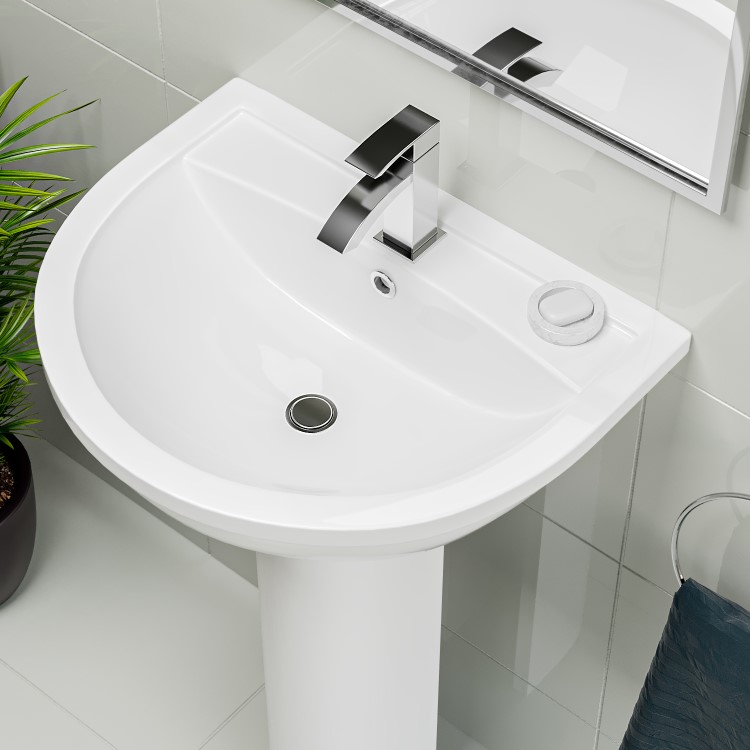 Close Coupled Toilet and Basin Suite - Addison