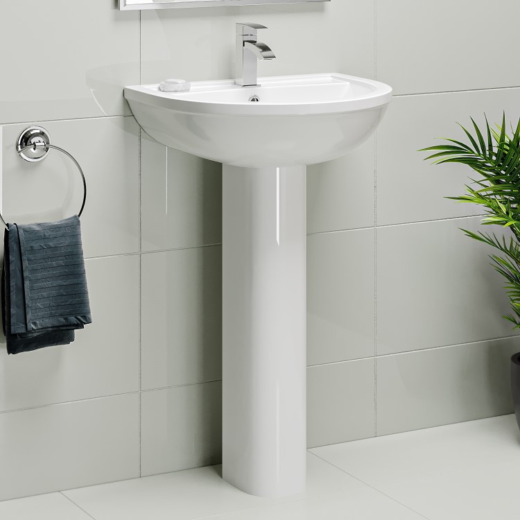 Close Coupled Toilet and Basin Suite - Addison