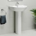 Modern Pedestal Basin 550mm - Addison