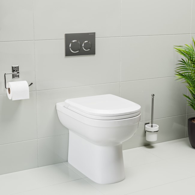 Back to Wall Toilet with Soft Close Seat - Addison