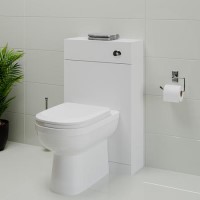 Back to Wall Toilet with Seat & Dual Flush Concealed Cistern - Addison