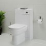 Back to Wall Toilet with Seat & Dual Flush Concealed Cistern - Addison