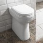 Grade A1 - Back to Wall Comfort Height Toilet with Soft Close Seat - Addison 
