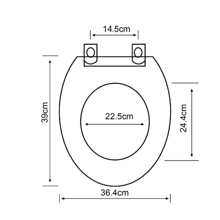 Park Royal Traditional High Level Toilet with Wooden Soft Close Seat 