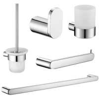 Brooke 5 Piece Bathroom Accessory Set 