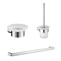 3 Piece Bathroom Accessory Set- Brooke 