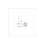 3 Piece Bathroom Accessory Set- Brooke 