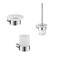 3 Piece Bathroom Accessory Set- Brooke